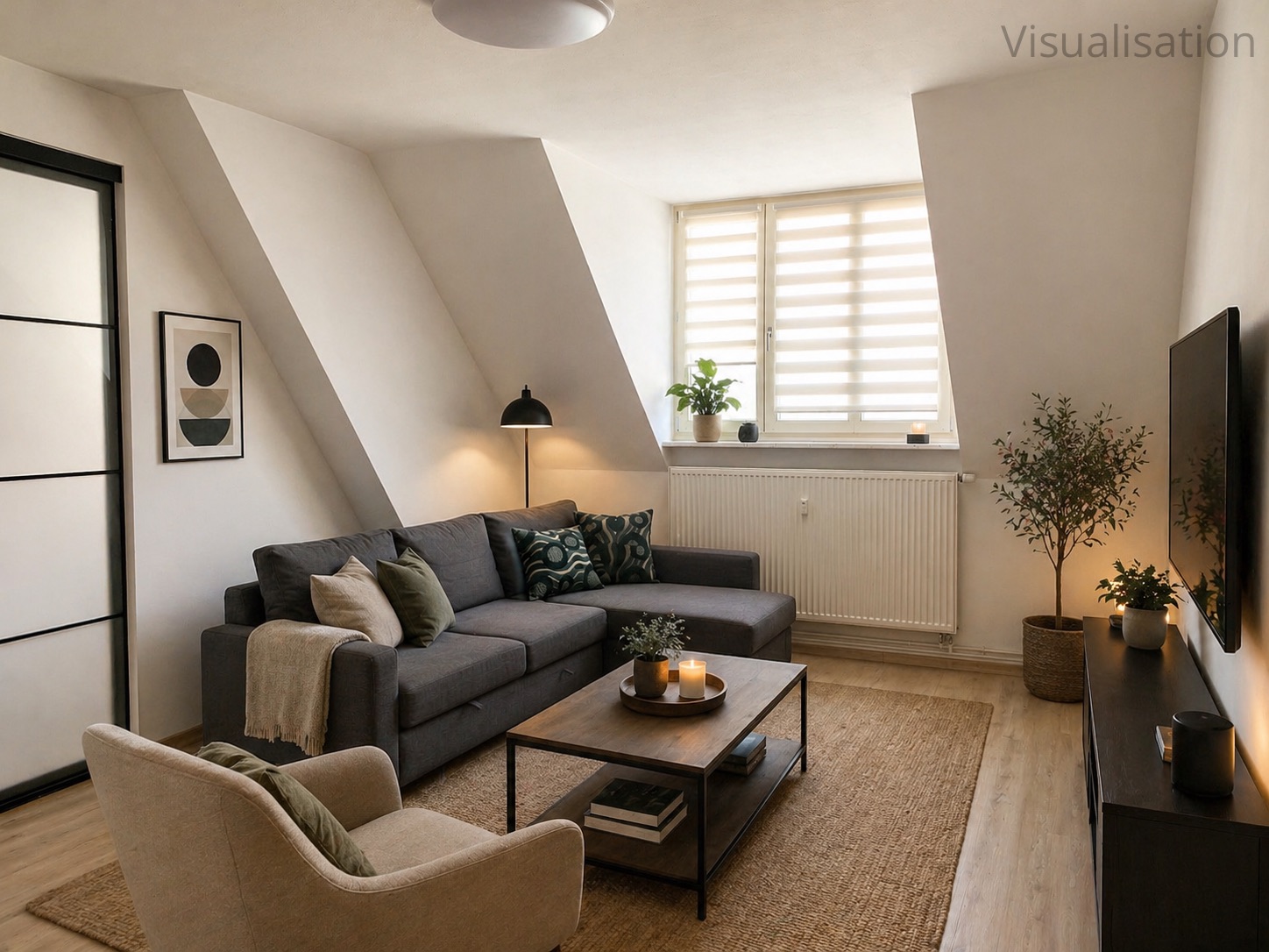 Visualisation of the living room